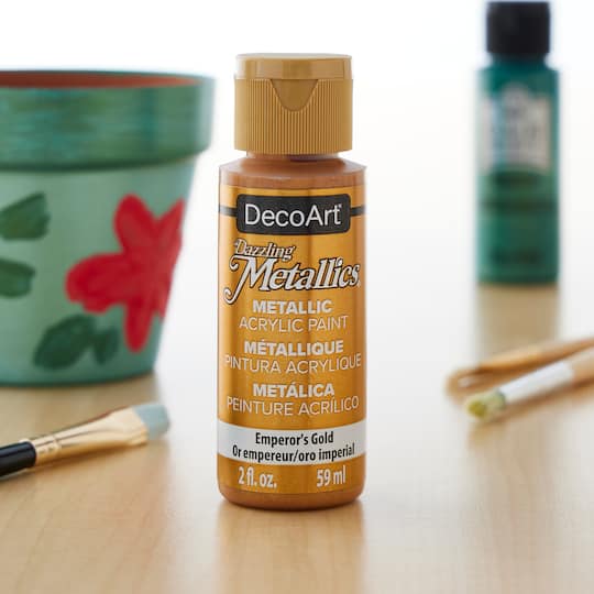 12 Pack: DecoArt® Dazzling Metallics® Paint